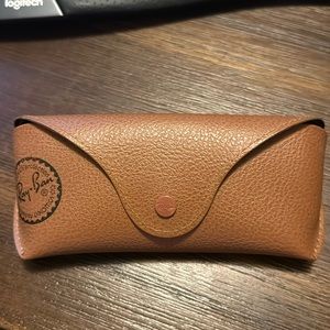 Brown Ray ban case